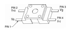 FSS low-profile force sensors pinout FSS low-profile force sensors pinout